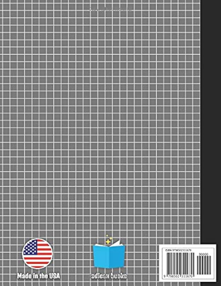 Graph Paper Composition Notebook: Grid Paper, Quad Ruled